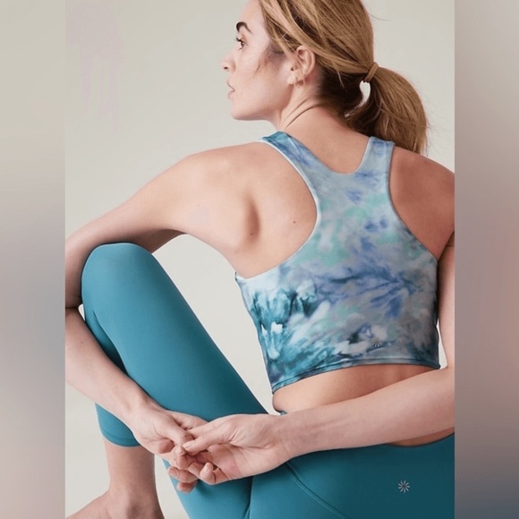 Athleta $64 Medium Conscious Crop Bra NWT - Picture 10 of 10